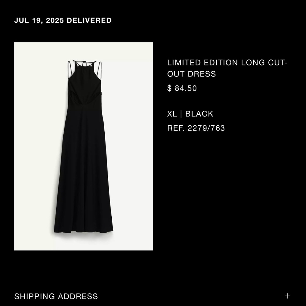 Elegant Black Cut-Out Maxi Dress